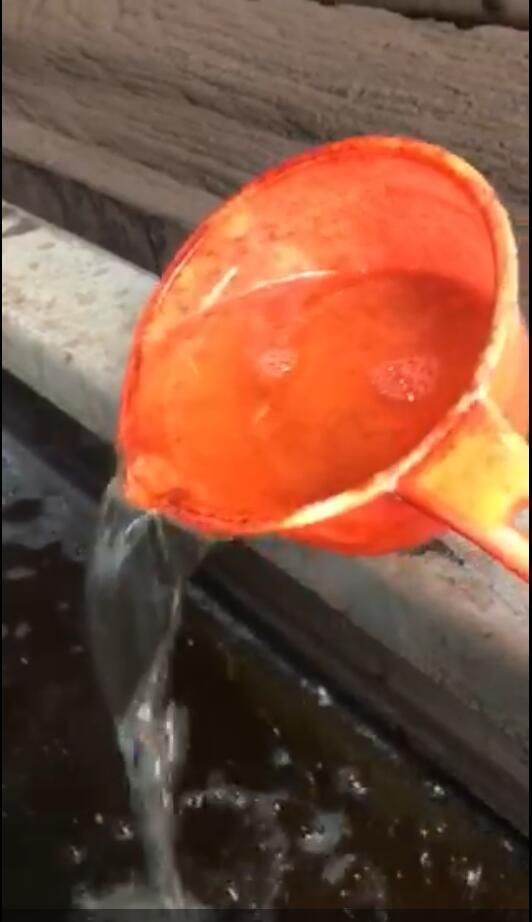 气浮机设备出水，稳定，清澈，不带悬浮物